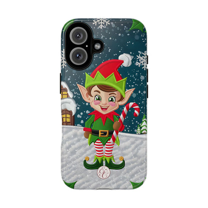 Christmas Naughty Elf Tough Phone Case