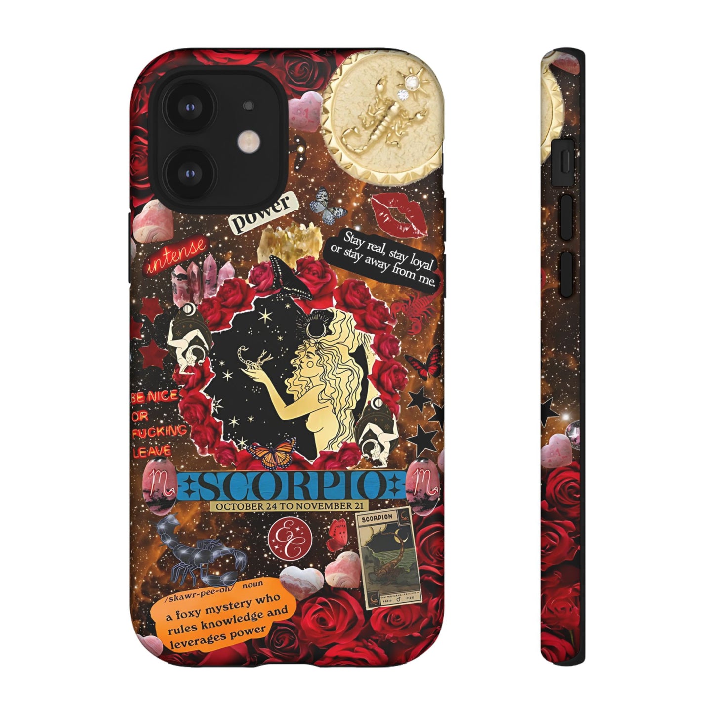 Scorpio Zodiac Star Sign Tough Phone Case