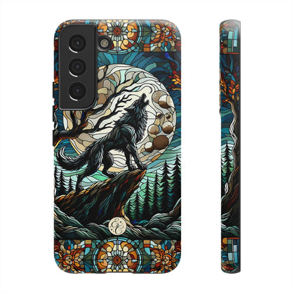 Howling Wolf Tough Phone Case