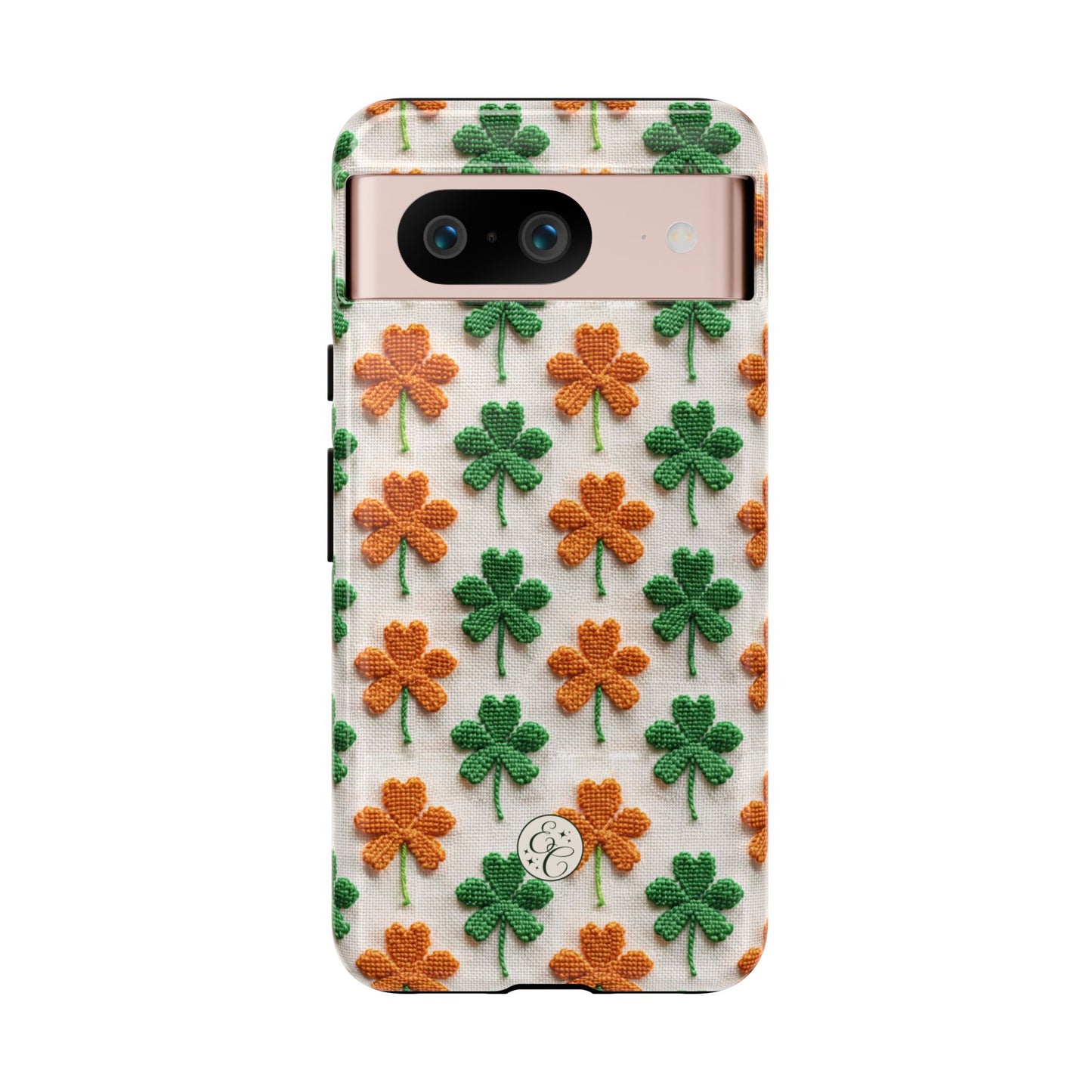 Lucky Shamrock Pattern Tough Phone Case