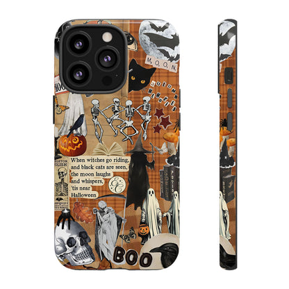 Halloween Spooky Collage Tough Phone Case