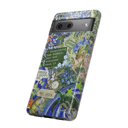 Fairy Garden Collage Tough Phone Case