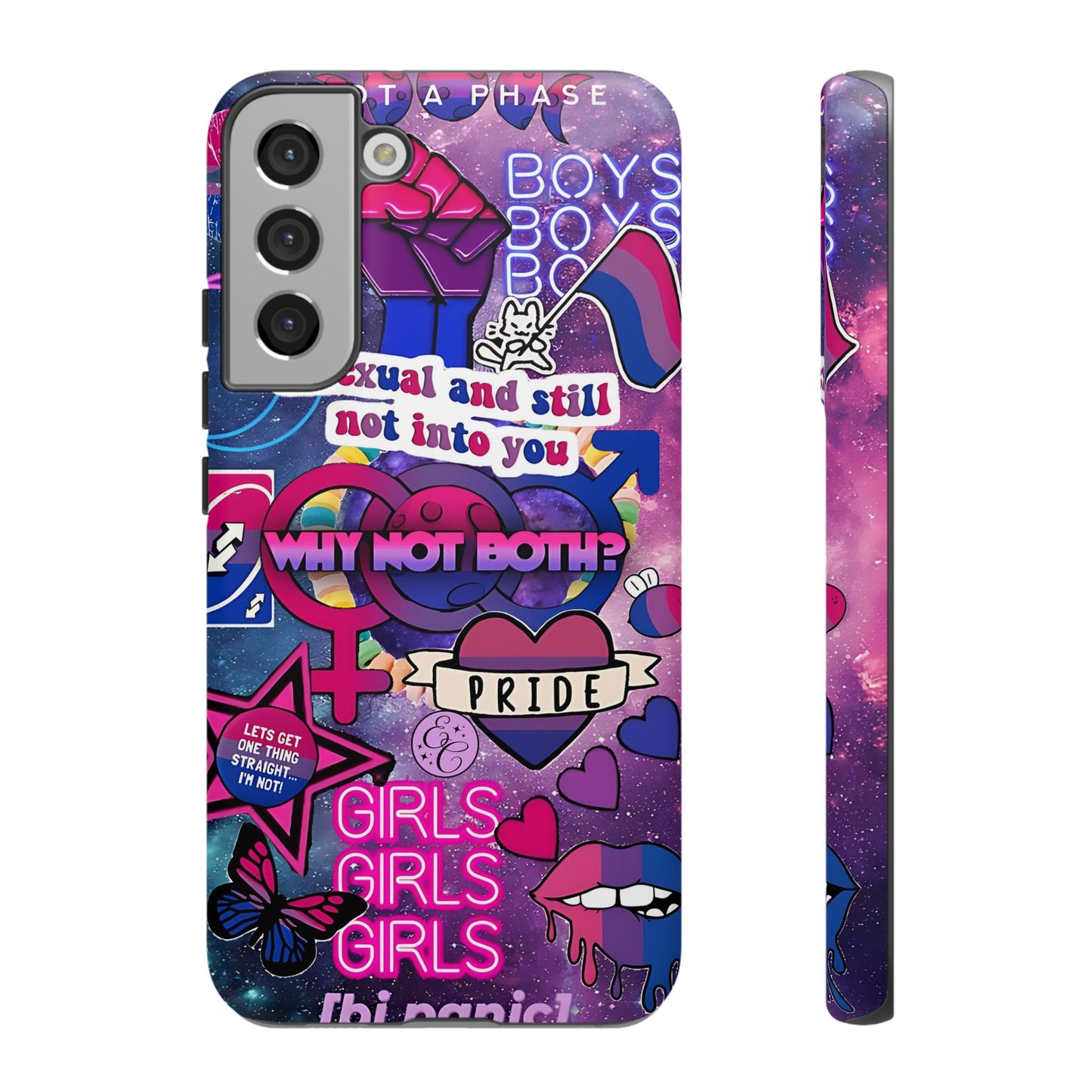 Bisexual Pop Art Tough Phone Case