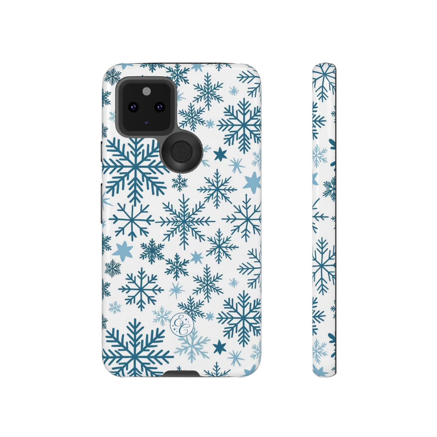 Winter Snowflakes Pattern Tough Phone Case