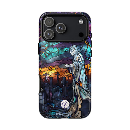 Stained Glass Ghost Tough Phone Case