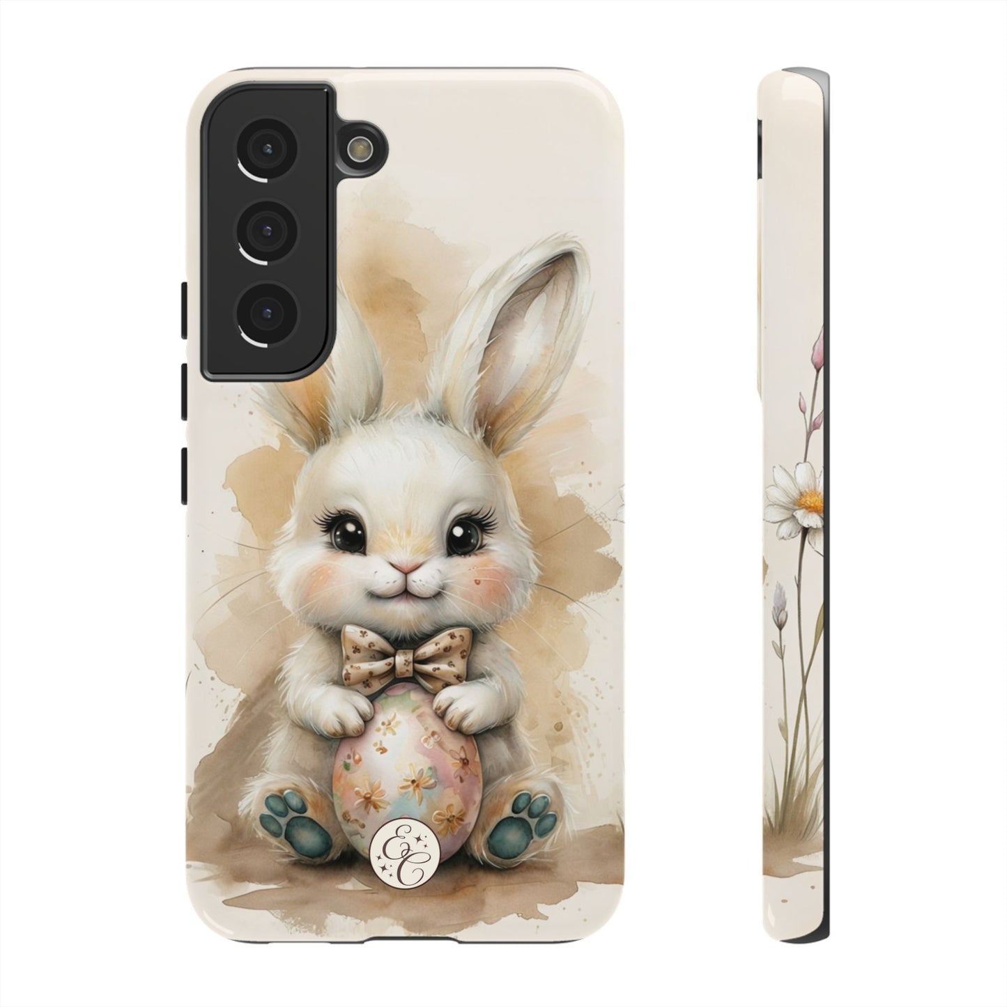 Bunny & Easter Egg Tough Phone Case
