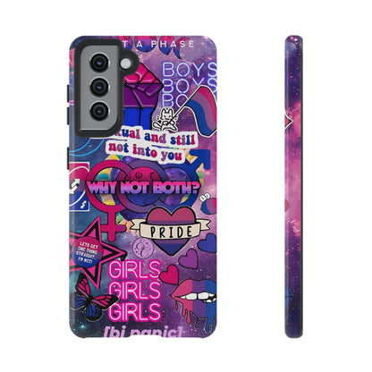 Bisexual Pop Art Tough Phone Case