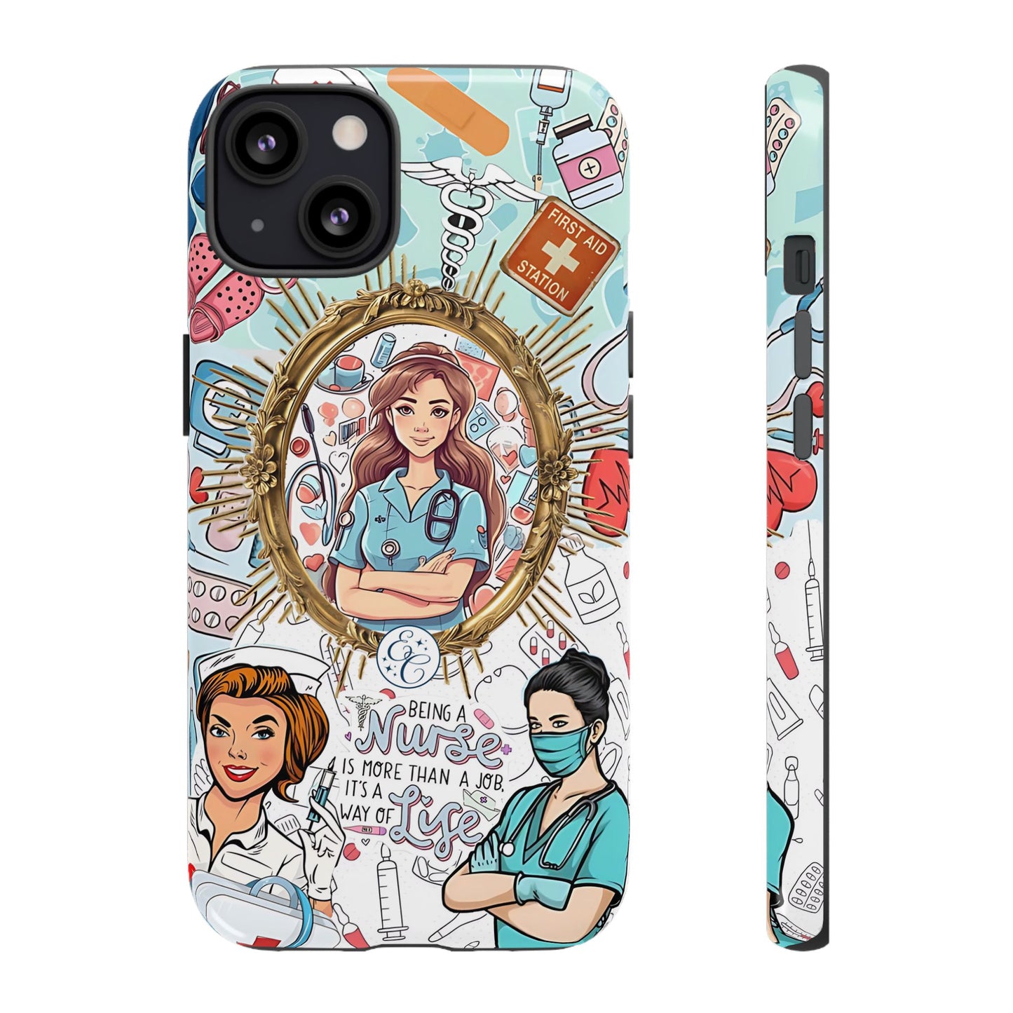 Nurse Art Tough Phone Case