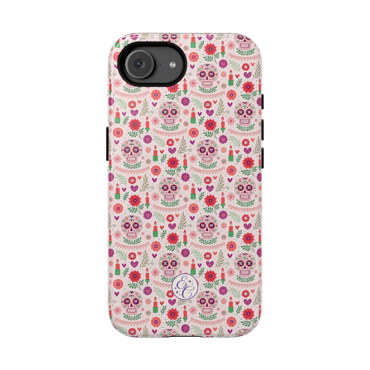 Pink Boho Día de los Muertos Phone Case