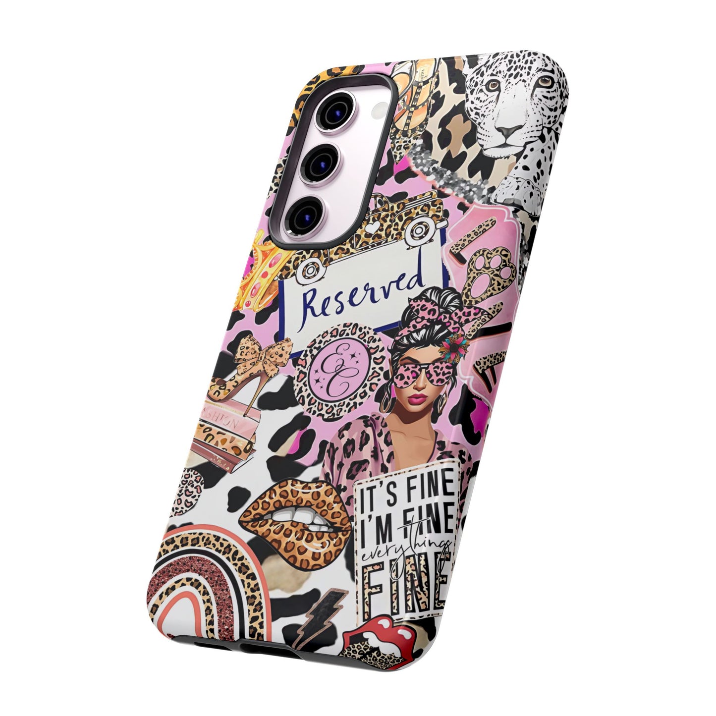 Leopard Wild Glamour Tough Phone Case