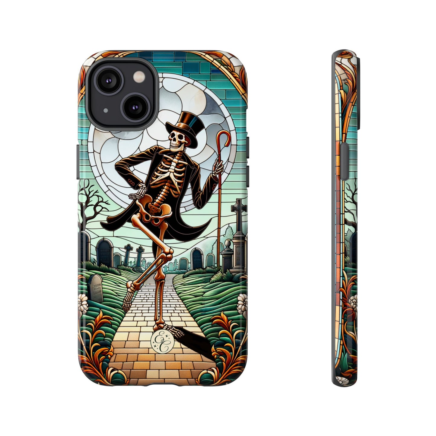 Dancing Skeleton Tough Phone Case