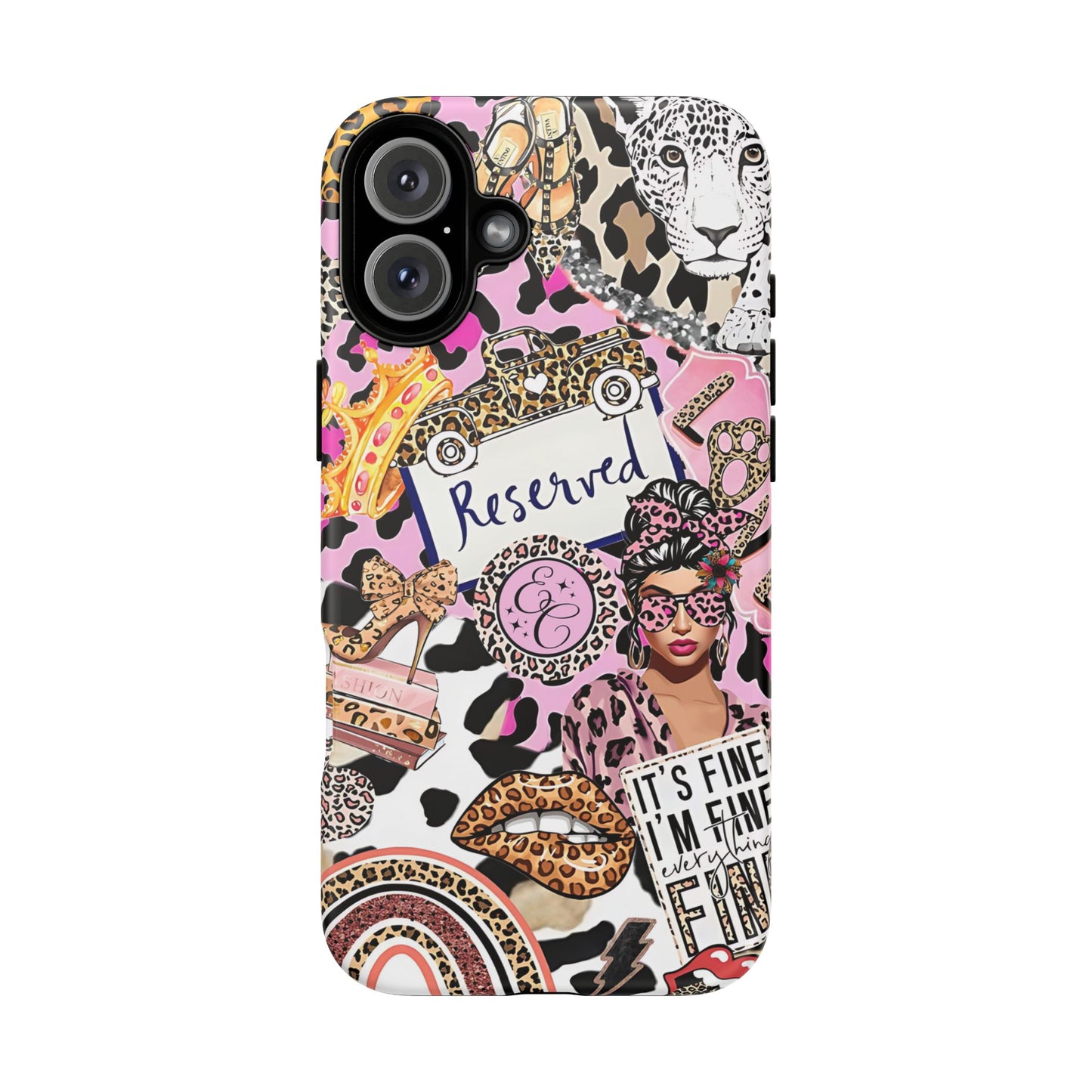 Leopard Wild Glamour Tough Phone Case