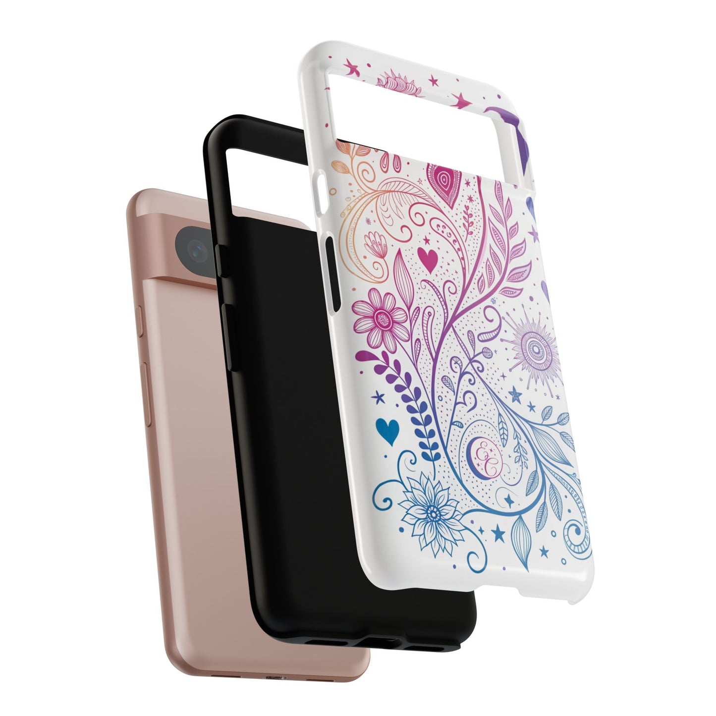 Subtel Bisexual Boho Doodle Tough Phone Case