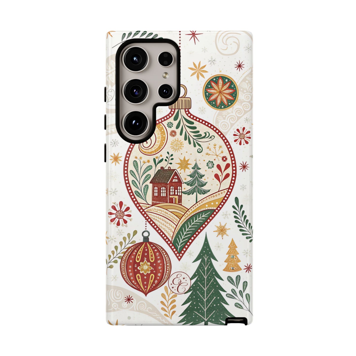 Cozy Christmas Ornament Tough Phone Case