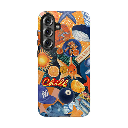 Nautical and Citrus Tough Phone Case