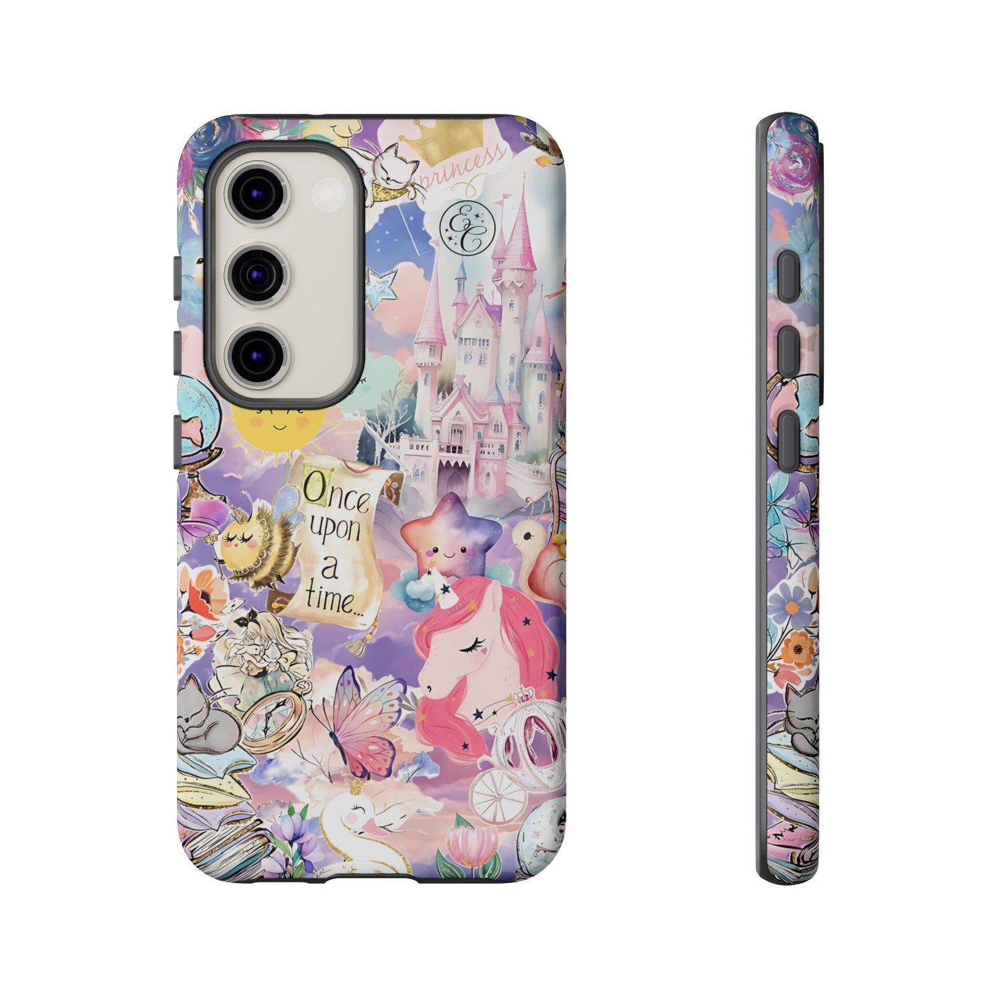 Whimsical Fairytale Collage Tough Phone Case