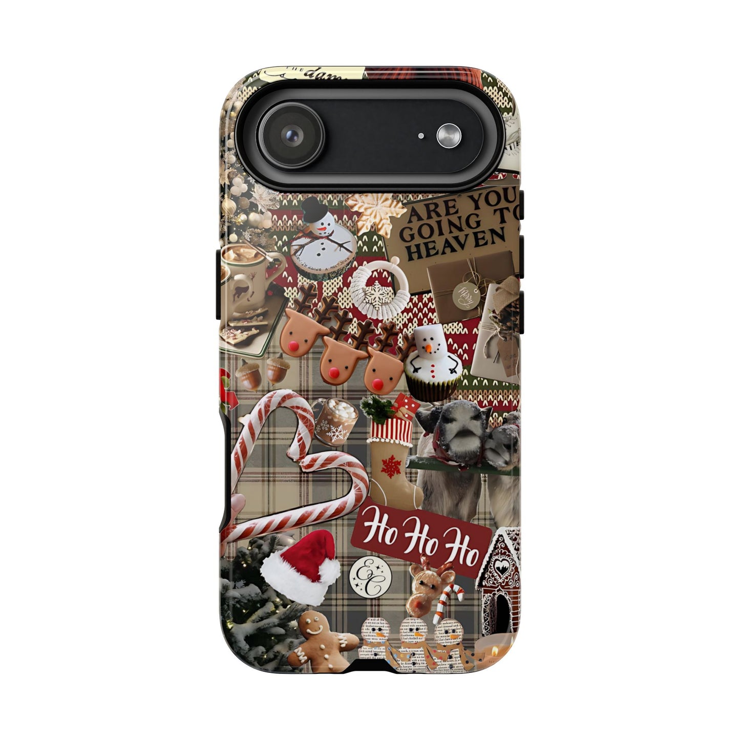 Christmas Festive Collage Tough Phone Case