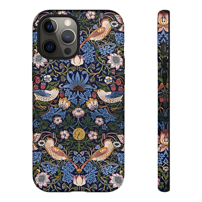 William Morris Strawberry Thief Tough Phone Case