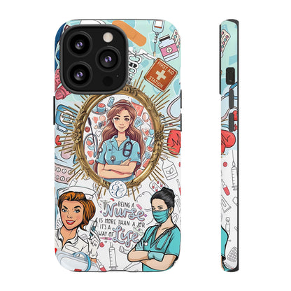 Nurse Art Tough Phone Case