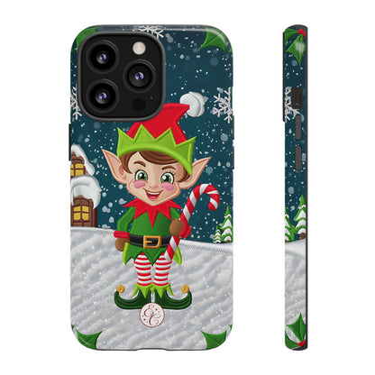 Christmas Naughty Elf Tough Phone Case