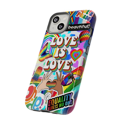 Colorful LGBTQIA Pride Tough Phone Case
