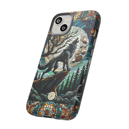 Howling Wolf Tough Phone Case