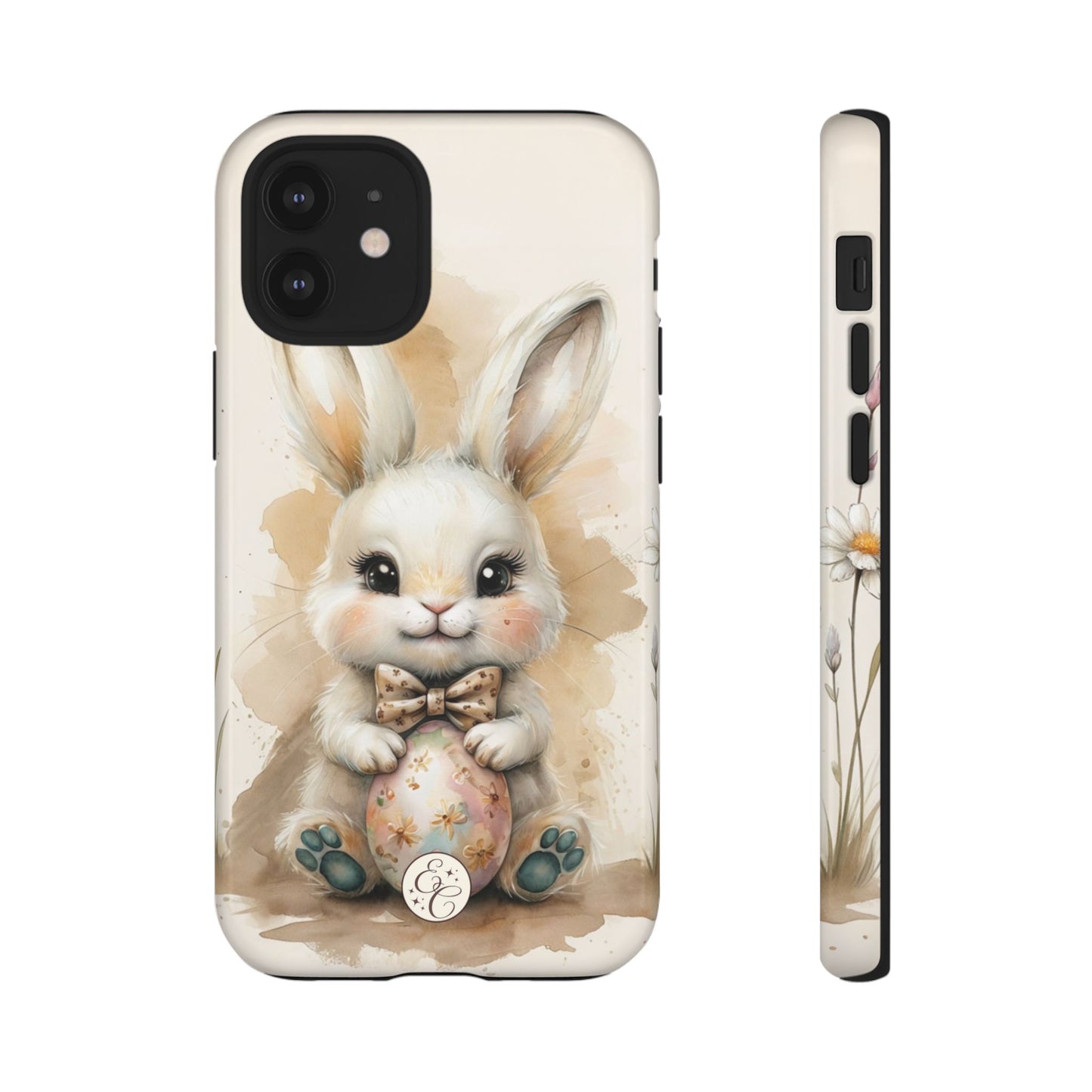 Bunny & Easter Egg Tough Phone Case